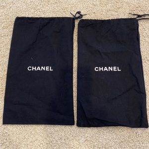 Set of chanel dust bags